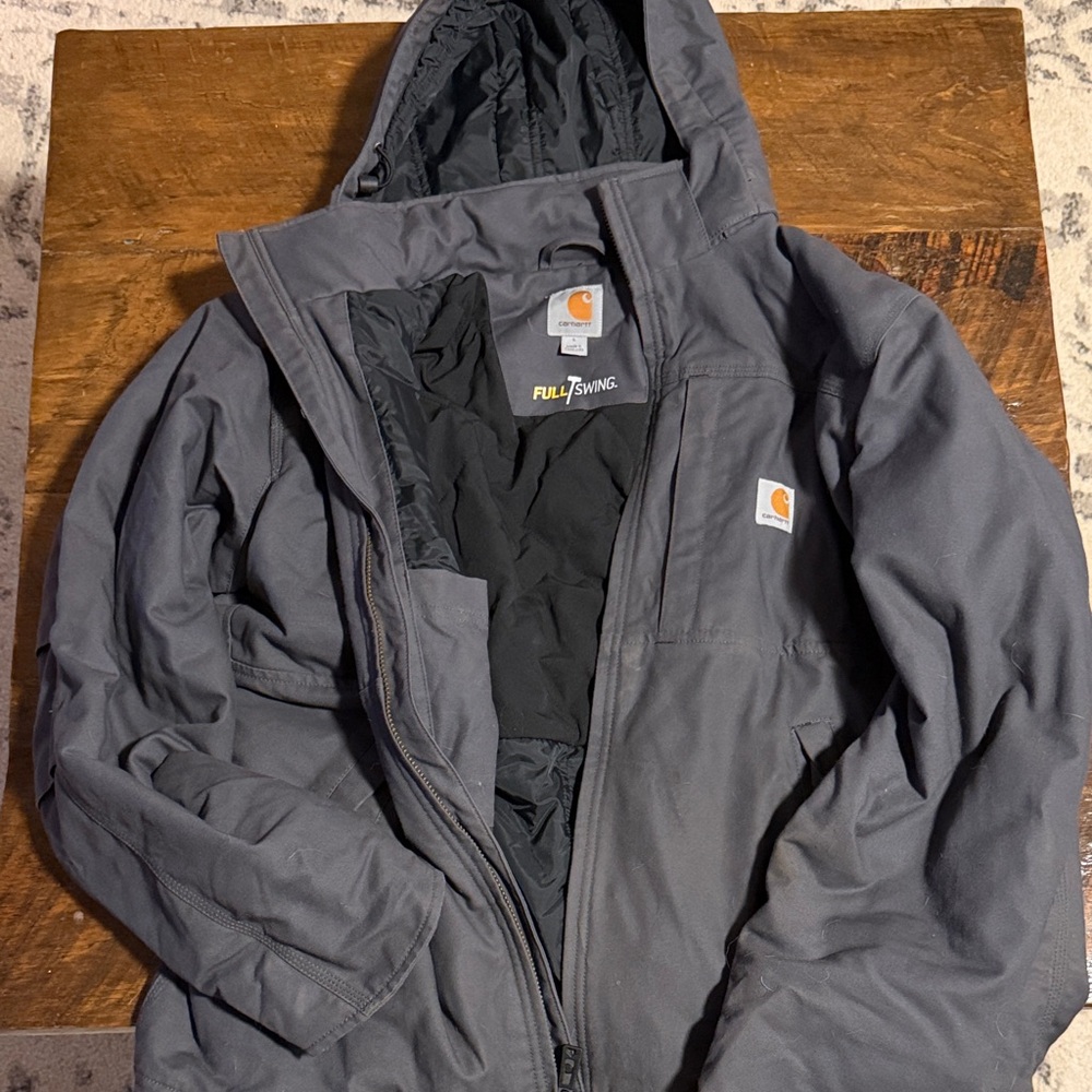 Carhartt Men's Dark Gray Full Swing Work Jacket
